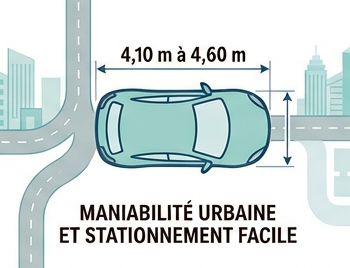 CROSSOVER le gabarit d'une compacte maniabilité urbaine