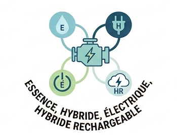 CROSSOVER essence hybride, électrique hybride rechargeable